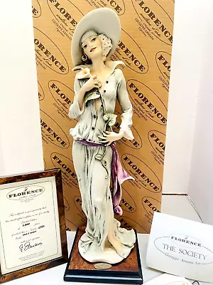 Buy Giuseppe Armani Figurine GRACE 0383F Capodimonte Florence LE 1978 Of 5000 Italy • 489.34£