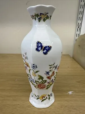 Buy Aynsley Cottage Garden Bone China Bud Vase 18cm High • 0.99£