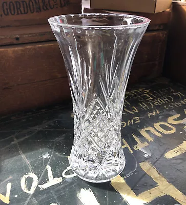 Buy Cristal D’arques France Crystal Cut Glass Vase Large • 12£