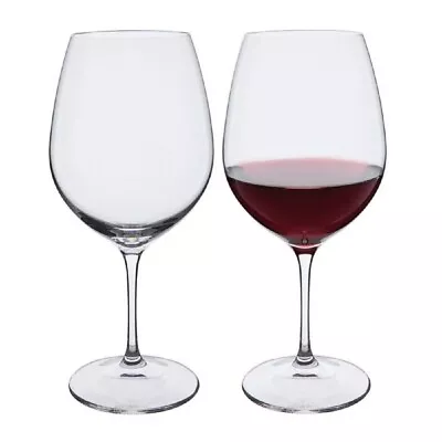 Buy Dartington Clear Crystal Wine Master Burgundy Red Wine Glasses 65cl - Set Of 2 • 57£