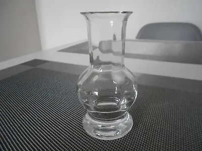 Buy Wedgwood Crystal 'Ming' Clear Glass Vase By Frank Thrower, 11cm 1st Quality • 3.99£