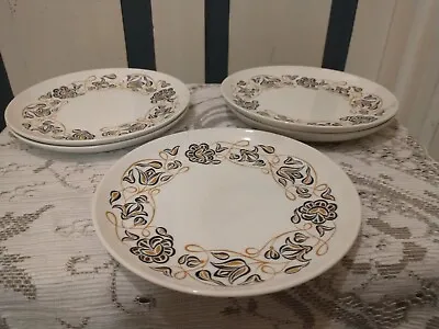 Buy 5 X Iconic Poole Pottery  Desert Song  Tea Side Plates • 15£