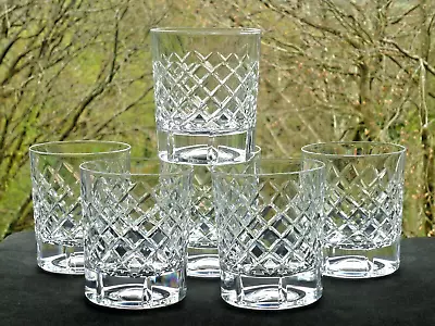 Buy Fine Set X6 Cut Crystal,Whisky Double Old Fashioned 10 Oz.Tumbler Glasses 3 7/8  • 5.99£
