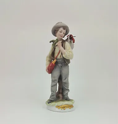 Buy Capodimonte Figurine Boy With Backpack (small Chip) • 70£