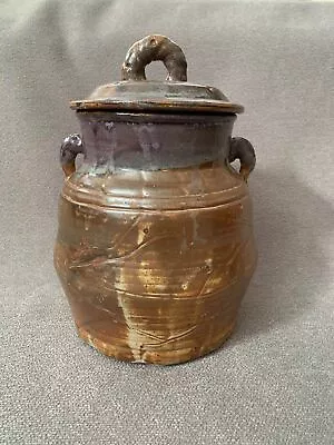 Buy John Glick Plum Tree Pottery Jar With Lid • 296.91£
