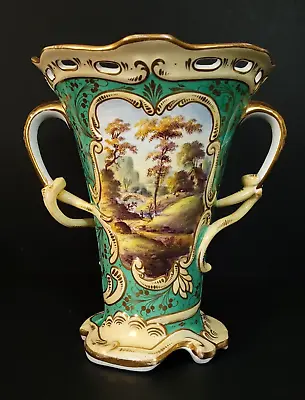 Buy A Staffordshire Hand Painted, Bone China Flared Vase 7.5  • 89£