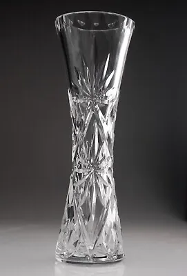 Buy Vintage Royal Brierley Lead Crystal Glass Flared Posy Vase, Diamond Star Cut 6  • 22.60£
