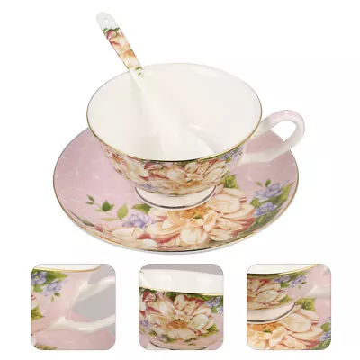 Buy Teacups Saucer Sets Plates Tea Saucer Antique Tea Cups Fine Bone China Mug • 19.78£