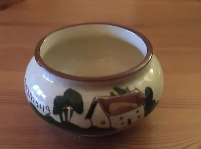 Buy Watcombe Motto Ware Small Bowl - Cottage Design • 4.50£