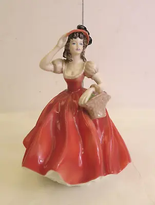 Buy Vintage Figurine Lady Of Fashion Flora Handpainted By Coalport Bone China 1750 • 9.99£