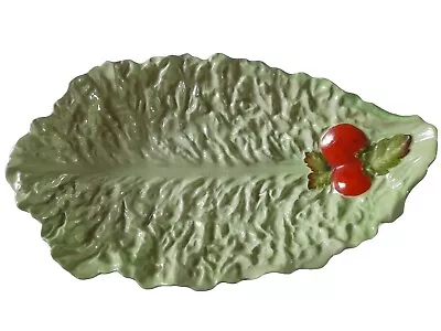 Buy Vintage Carlton Ware Lettuce Leaf And Tomato Bowl / Dish • 16£
