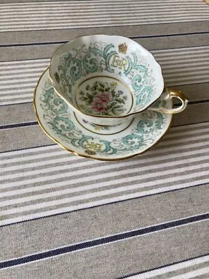 Buy Paragon Fine Bone China Cup And Saucer Coronation Set 1953 June 2nd • 50£