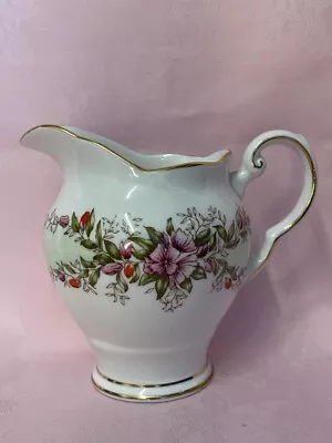 Buy Tuscan Fine English Bone China Made In England Floral Milk Jug / Creamer ✅ 1030 • 19.99£