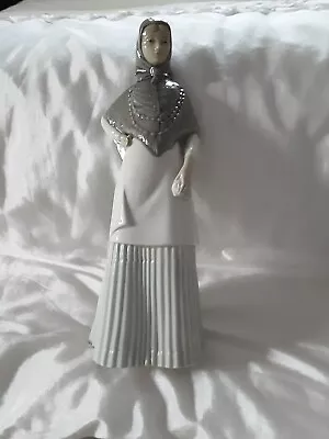 Buy Ceramic Female Figurine Spanish Decorative Ornamental Lady Height 12 Ins • 7£