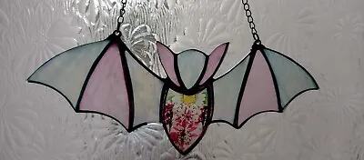 Buy Gothic Bat Stained Glass Effect Acrylic Suncatcher Window Decoration  NEW  • 2.20£