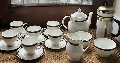 Buy Royal Grafton Warwick Blue Tea Set • 15£