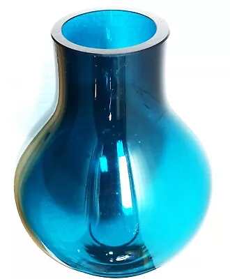 Buy Vintage 1960s Whitefriars Soda Glass Heavy ART Vase 3lb 6oz 10  - 22PB • 56.53£
