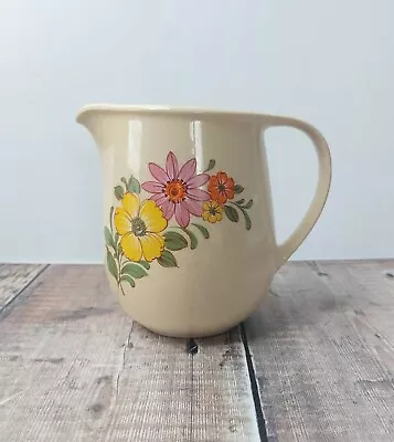 Buy Vintage Retro Floral 1960’s Romanian Ceramic Milk Jug • 12£