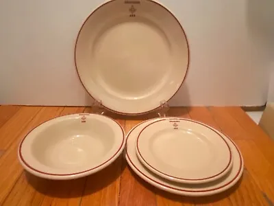 Buy 4 Pcs Tepco Vintage Granada Masonic Mason China Restaurant Ware Plates Bowls • 37.90£