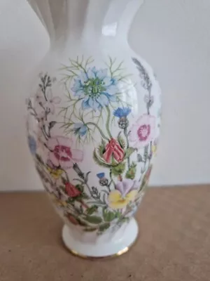Buy Aynsley Wild Tudor Vase - Fine Bone China • 4.99£