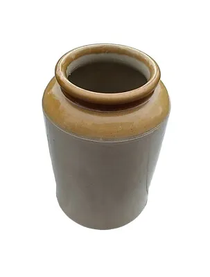 Buy Large Vintage Stoneware Storage Jar (27cm Tall, 11cm Opening & 18cm Overall Dia) • 15.75£