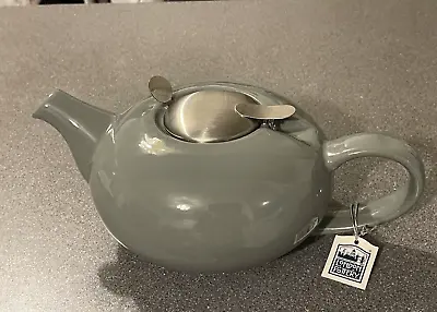 Buy London Pottery DAVID BIRCH Ceramic Teapot With Filter 500ml  Grey New With Tags • 23.17£