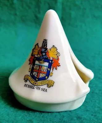 Buy A Vintage Grafton China Crested Ware 'bexhill' 2 1/2  Tall Wwi Tommies Bell Tent • 9.99£