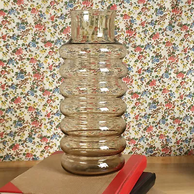 Buy Vintage MCM Holmegaard Primula Apothecary Jacob Bang Ribbed Glass Jar • 65.96£