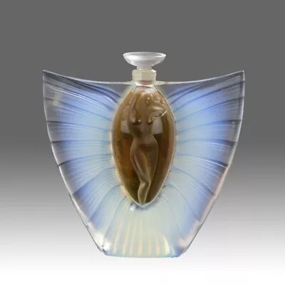 Buy Limited Edition Opalescent Glass Scent Bottle Entitled  Sylphide  By Lalique • 1,250£