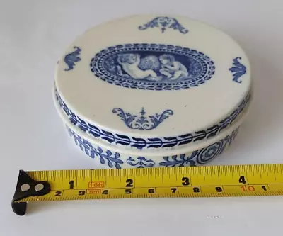 Buy WEDGWOOD ~ Antique Blue & White Transferware Small Dish  A/F • 4.99£
