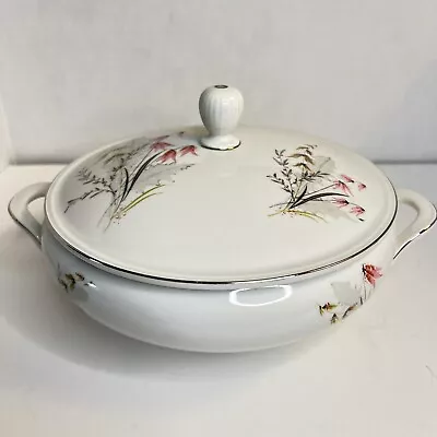 Buy ROYAL DUCHESS Fine China Bavaria Germany Covered Casserole Bowl Mountain Bells • 17.95£