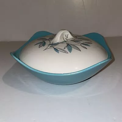 Buy Midwinter Stylecraft Vintage 1950's 1960's Blue Serving Bowl With Lid • 29.99£