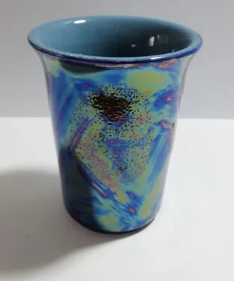 Buy Delightful Little Poole Pottery  Cosmic  Pattern Vase • 14.95£