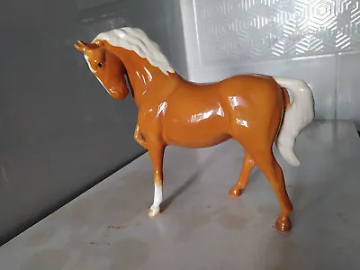 Buy BESWICK PALOMINO PRANCING HORSE Approx 7.75 In HEIGHT • 39.99£