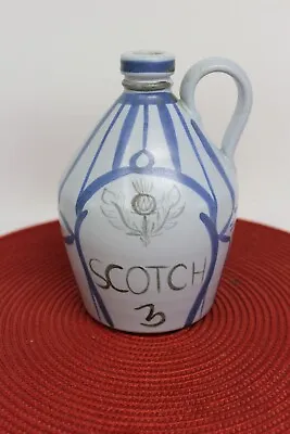 Buy BUCHAN Portobello Scotland Scotch Decanter Carafe Jug Thistle Bar Ware • 22.20£