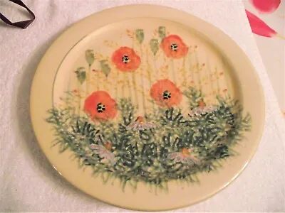 Buy Tain Pottery - Large Poppy Dinner Plate - 10   / 25CM Dia. APPROX. • 24.50£