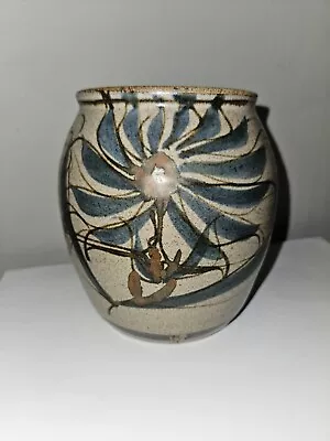 Buy Vintage Terry Godby Studio Art Pottery Ceramic Vase  Stamped  60-70's  • 17.99£