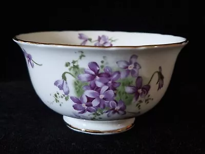 Buy Beautiful Vintage Hammersley Bone China Open Sugar Bowl  Victorian Violets  • 10£