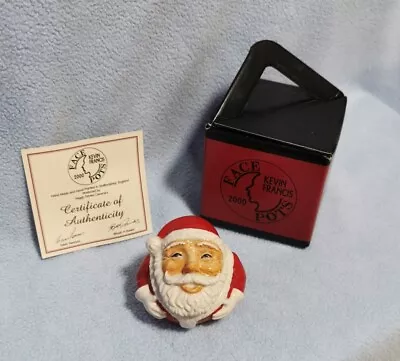 Buy Kevin Francis Face Pot 2000 With Box & Certificate. Santa • 25£