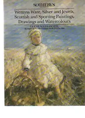 Buy Sothebys 1989 Wemyss Ware, Scottish & Sporting Paintings • 30.06£