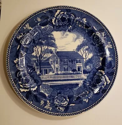 Buy Wedgwood China Vintage Sibley House 1910 Commemorative Plate Presented By D.A.R. • 17.74£