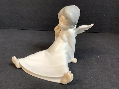 Buy Nao Lladro Girl Angel Figurine Ornament Retired Rare T2921 • 10£