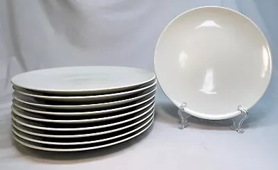 Buy Thomas Medallion White Dinner Plates 10 3/8  (Lot Of 10) No Trim See Description • 28.30£