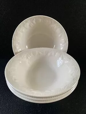 Buy BHS Lincoln Breakfast / Dessert Bowls X 4 - White • 25£