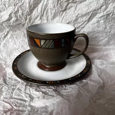 Buy Denby Marrakesh Large Breakfast Cup And Saucer • 18.24£