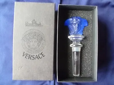 Buy Rosenthal Versace Authentic Glass Bottle Stopper New In Original Box • 59.45£