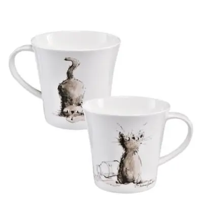 Buy Goebal Porcelain Mug - Designed By Peter Schnellhard. Cats   Milky Way   • 19.50£