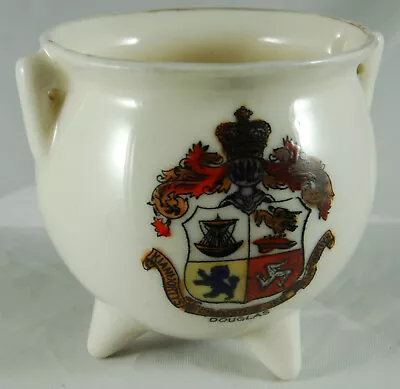 Buy Florentine Crested China Miniature Cauldron - Douglas Isle Of Man • 5£