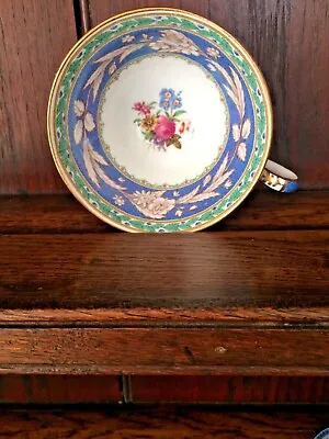 Buy Vintage Bone China Footed Cup Copeland Grosvenor China BLUE DUCHESS Pattern • 11.99£
