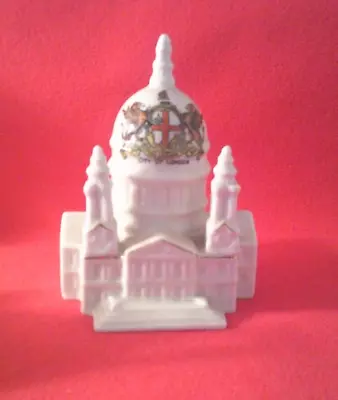 Buy Botolph Crested China St Pauls Cathedral City Of London Crest • 4.99£